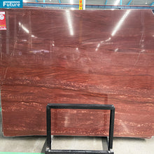 Load image into Gallery viewer, Chinese Red marble Natural Stone slab floor tile marble onyx marble tiles
