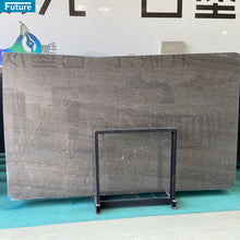 Load image into Gallery viewer, French gery marble Natural Stone Chinese marble slab tile floor marble table dining table set floor tiles background
