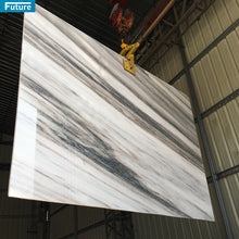 Load image into Gallery viewer, White Sands marble Natural Stone Chinese marble slab tile floor marble table dining table set floor tiles background
