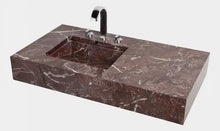 Load image into Gallery viewer, Private Marble Sink Powder Room Sink Bathroom Washbasin Kitchen Tool Natural Stone bathroom vanity
