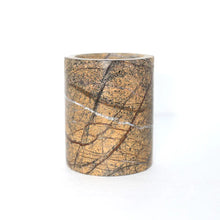 Load image into Gallery viewer, Decorative Cylindrical Marble Candle Jar Candle Holder For Christmas
